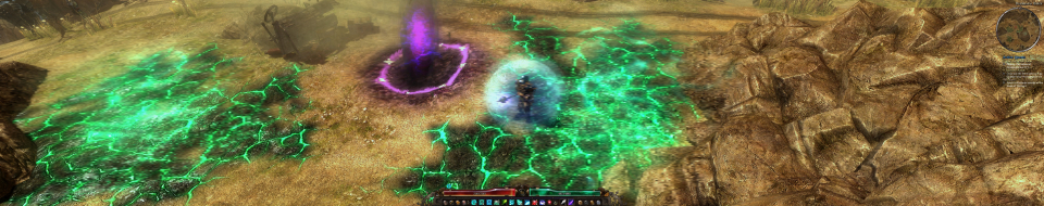 Aether Haze and Maiven's Sphere at 6060x1200 Uploaded by: skipclarke