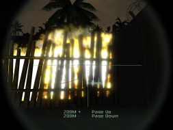 The scope-zoom and camera views are Vert - in widescreen resolutions.