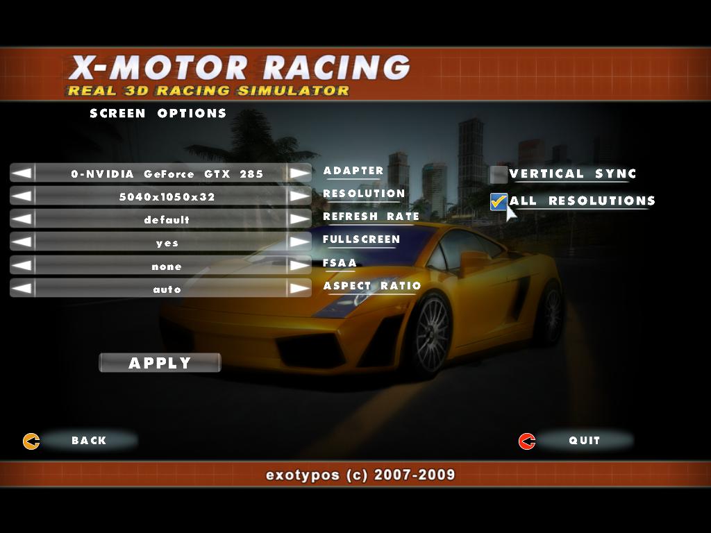 X Motor Racing | WSGF