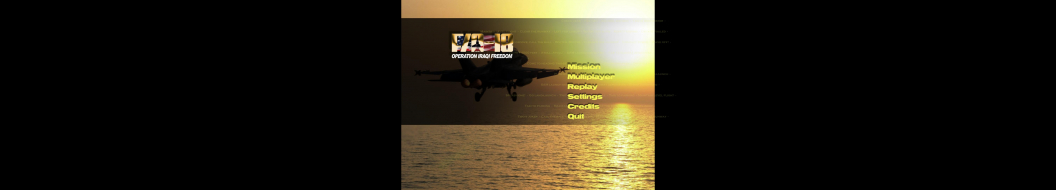 F/A-18 Operation Iraqi Freedom