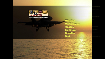 F/A-18 Operation Iraqi Freedom