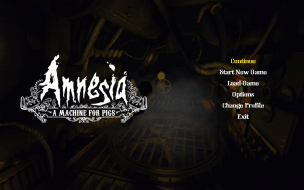 Amnesia: A Machine for Pigs