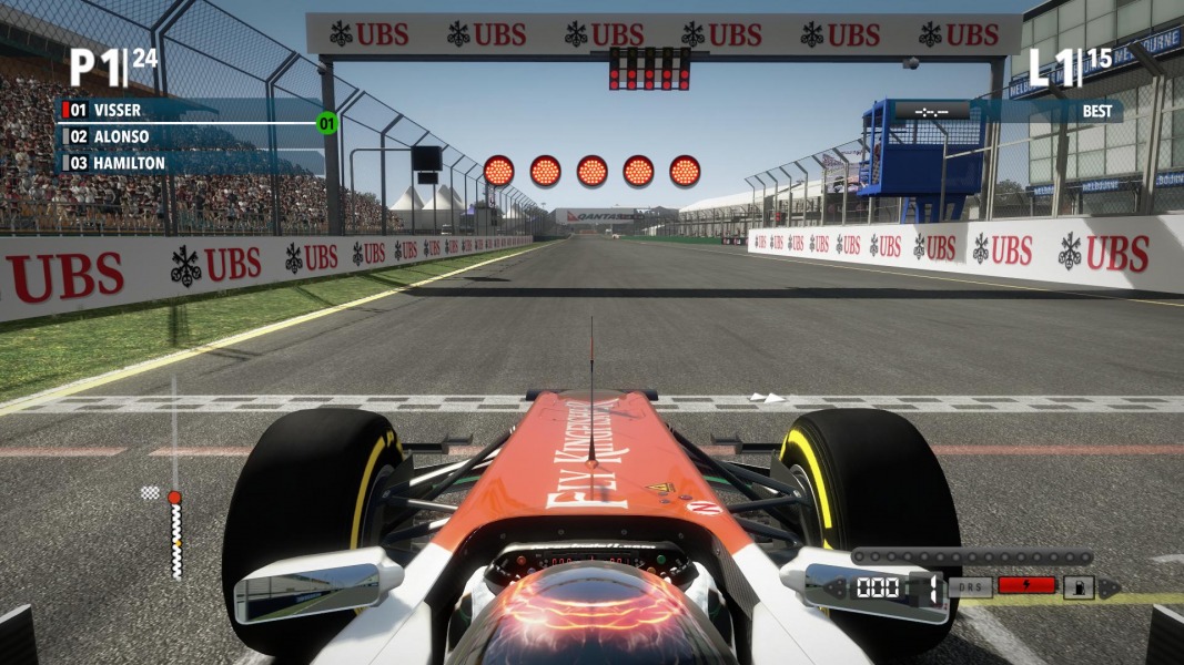 F1 2012 Champions Mode (PC 4K Gameplay)