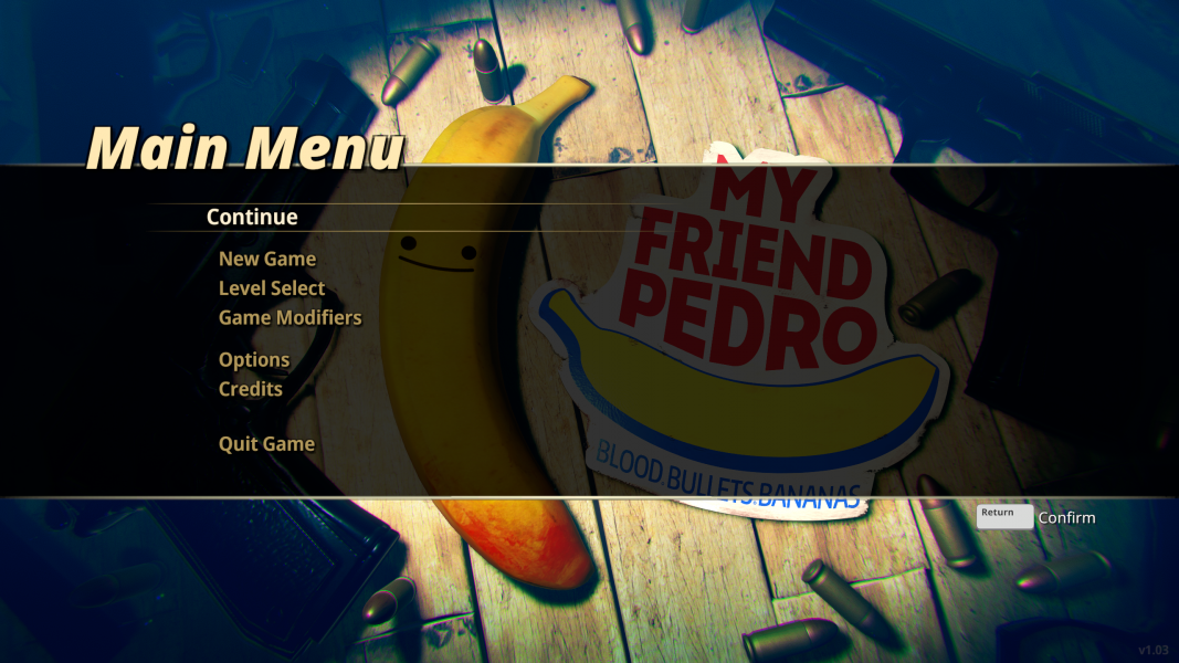 My Friend Pedro: Blood. Bullets. Bananas., MFP