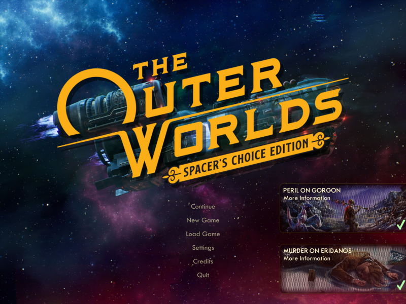 The Outer Worlds: Spacer's Choice Edition - PCGamingWiki PCGW - bugs,  fixes, crashes, mods, guides and improvements for every PC game