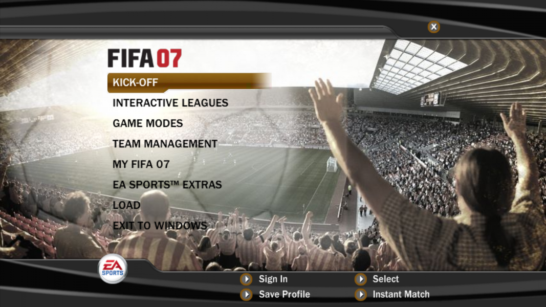 Download FIFA 07 demo for Windows 
