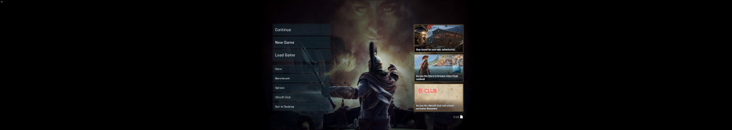 Main Menu 6040x1080
