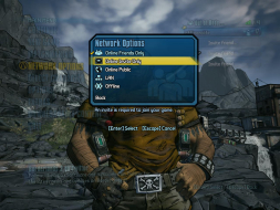 Network Options submenu, 4:3 Uploaded by: Rose