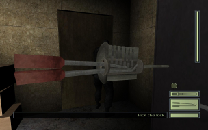 The lockpick is a three-dimensional object and is Hor + in widescreen resolutions. Uploaded by: skipclarke