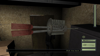The lockpick is a three-dimensional object and is Hor + in widescreen resolutions. Uploaded by: skipclarke