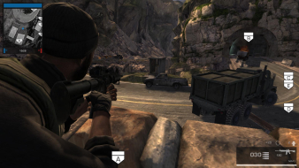 Aiming from behind cover, 16:9 Uploaded by: Rose