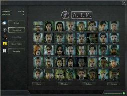 Mercenary Selection Menu 4:3
