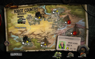 16:10 The game utilises a map for level selection Uploaded by: Rose