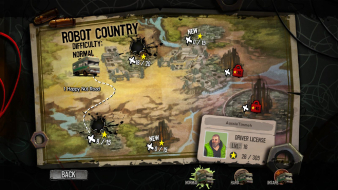 16:9 The game utilises a map for level selection Uploaded by: Rose
