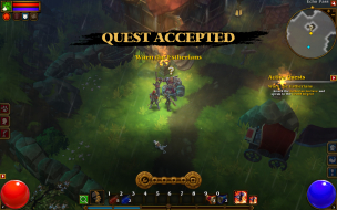 Gameplay w/ 100% UI Scaling - Health and Mana Orb Placement Issue Uploaded by: Rose