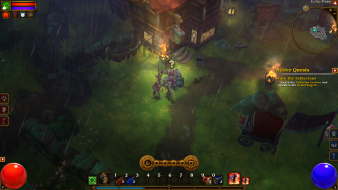 Gameplay w/ 100% UI Scaling - Health and Mana Orb Placement Issue Uploaded by: Rose