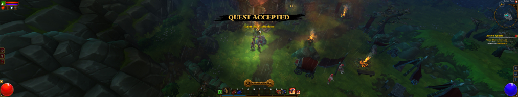 Gameplay w/ 100% UI Scaling - Health and Mana Orb Placement Issue Uploaded by: Rose