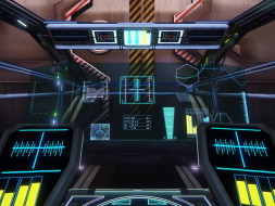 Constellation cockpit view