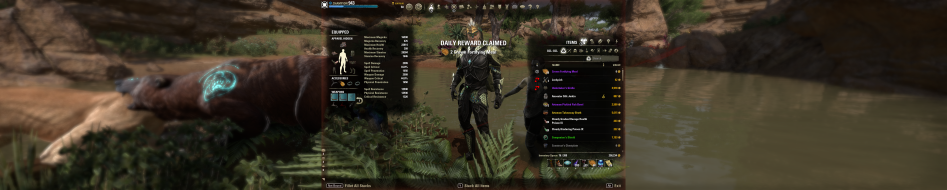 Menu Elements Centered after installing WYKKYD Multi-Screen (Eyefinity)(Surround) addon Uploaded by: Rose