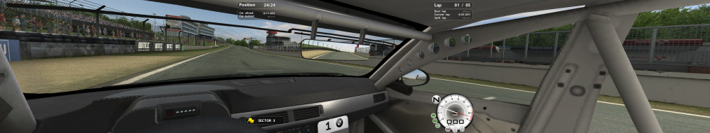 Multi-monitor cockpit, looking right Uploaded by: skipclarke