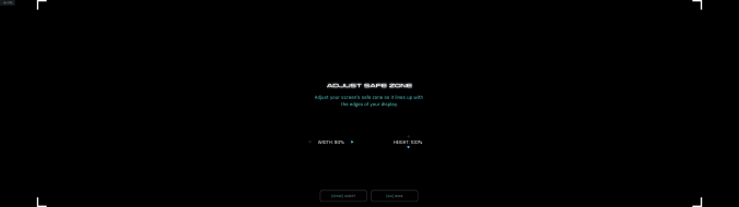 32:9 Safe Zone Adjustment Menu at 90% Uploaded by: skipclarke