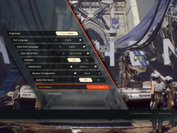 In-game menu not optimized for 4:3, fading at the bottom fails for narrower than 16:9, but still usable Uploaded by: skipclarke