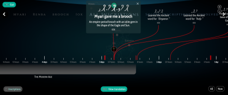 Inscriptions/timeline at 21:9 (3440x1440). Note overlapping UI segments. Uploaded by: Rose