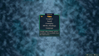 Options menu renders normally at 16:9 (2560x1440)