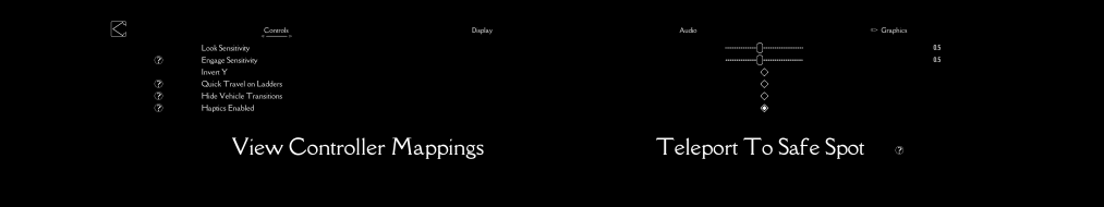 Two big buttons and menu UI spanning at 48:9 Uploaded by: Rose