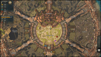 World Map - Zoomed In