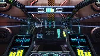 Constellation cockpit view