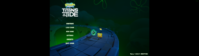 Main Menu is Letterboxed; All other menus are 32:9 compatible.