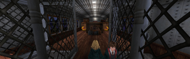 3360x1050 screenshot. 16:5, FOV changed to 126.87