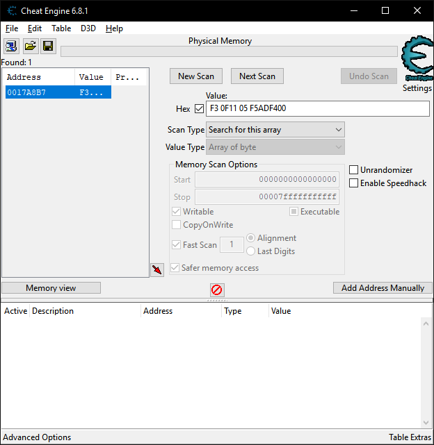 Download Cheat Engine 6.8.1